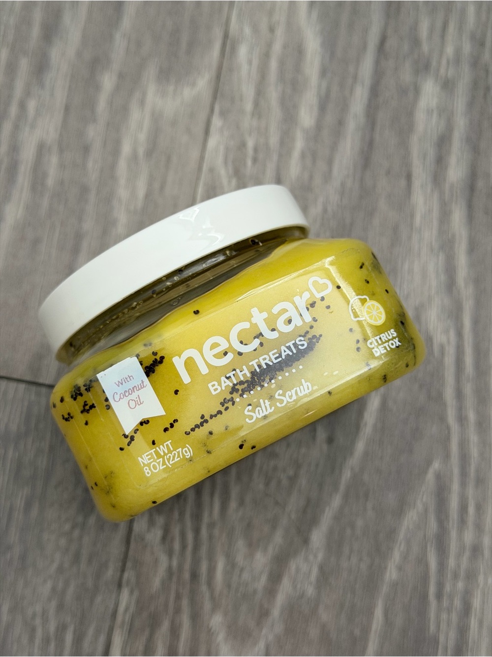 Nectar Citrus Detox Salt Scrub